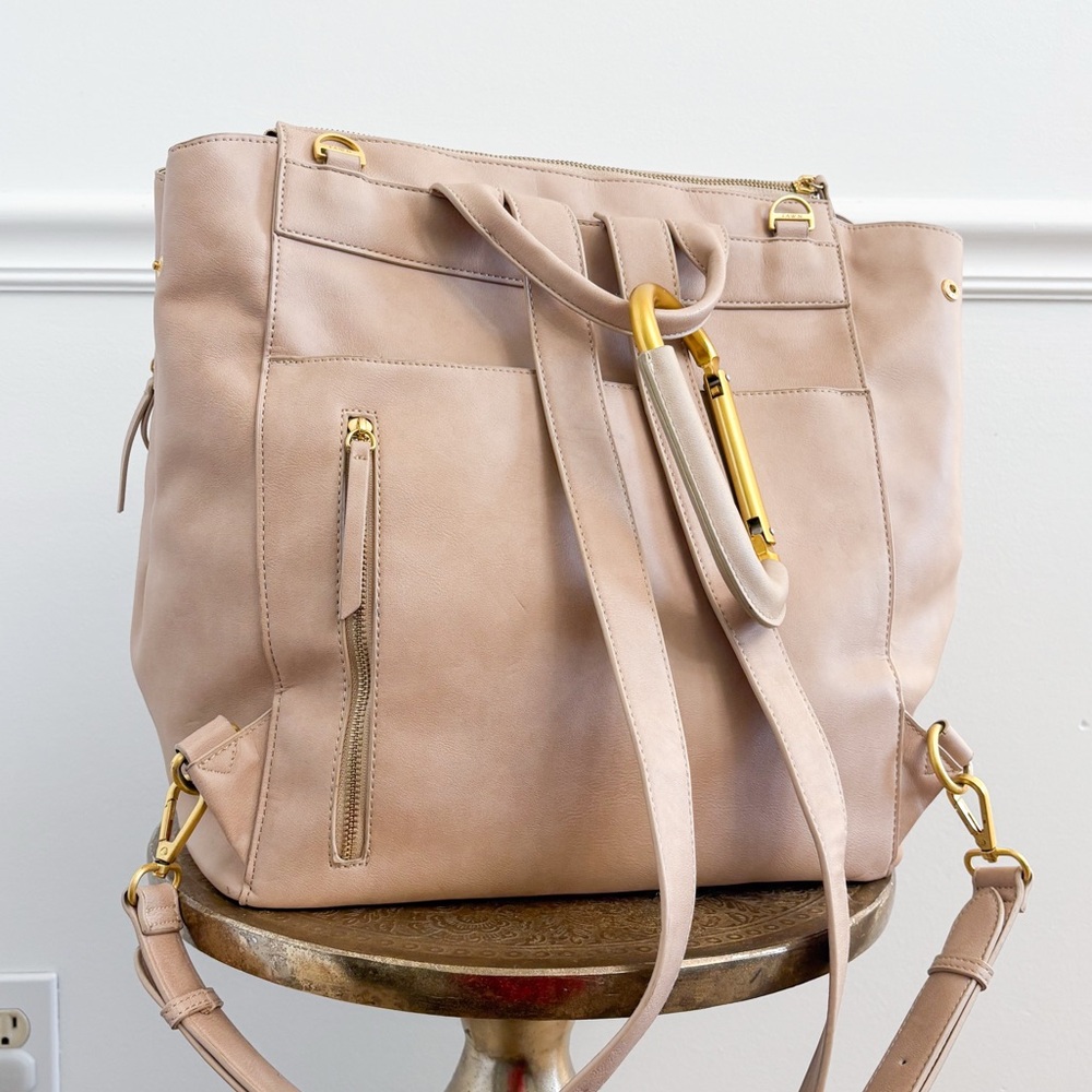 Fawn Design Beige Square Diaper Backpack - Picture 4 of 8